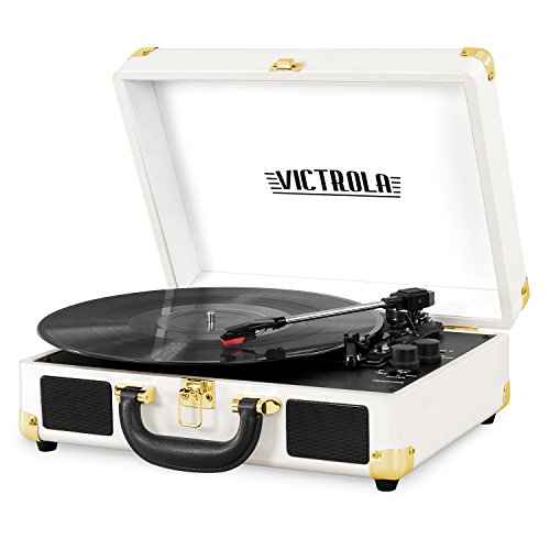 Product Cover Innovative Technology Victrola Vintage 3-Speed Bluetooth Suitcase Turntable with Speakers