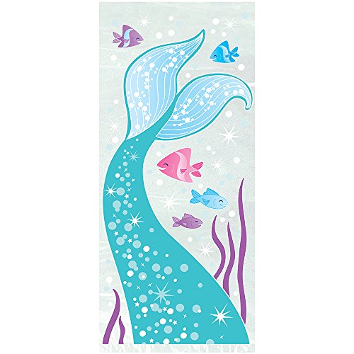 Product Cover Unique Party Cellophane Bags: Cellophane Mermaid Party Bags, Pack of 20