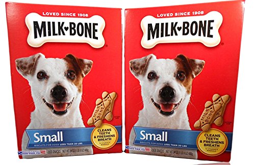 Product Cover Milk-Bone 084282984616 Traditional Bone Shaped Biscuits (Small) for Dogs, 24 oz (2 Pack)