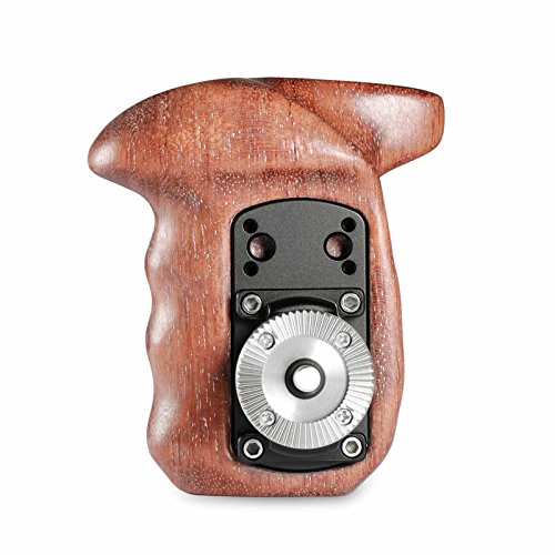Product Cover SMALLRIG Right Side Rosette Wooden Handle for Shoulder Mount Support Rig for DJI Ronin Gimbal, Right Hand - 1941