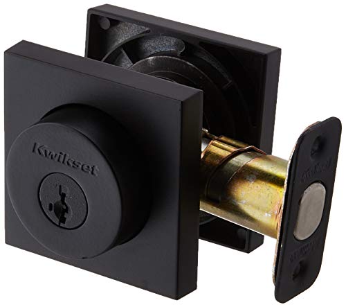 Product Cover Kwikset 159SQT-S Halifax Double Cylinder Deadbolt with Smartkey Technology, Iron Black