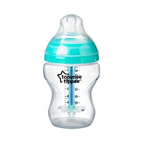 Product Cover Tommee Tippee Advanced Anti-Colic Baby Bottle Feeding Set, Heat Sensing Technology, Breast-like Nipple, BPA-Free - 9 ounce, 1 Count