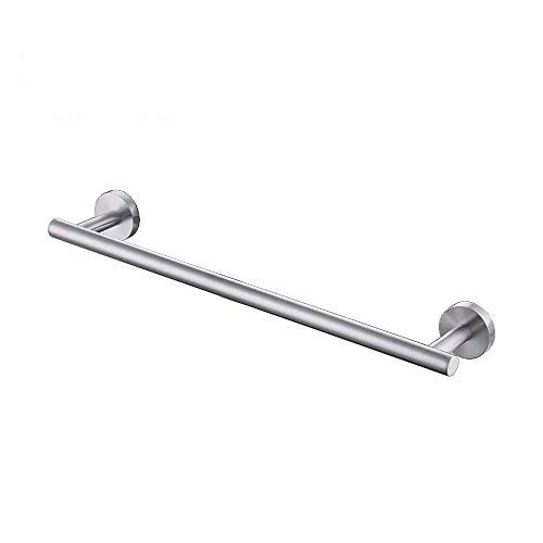 Product Cover KES 18 Inches Towel Bar for Bathroom Kitchen Hand Towel Holder Dish Cloths Hanger SUS304 Stainless Steel RUSTPROOF Wall Mount No Drill Brushed Steel, A2000S45DG-2