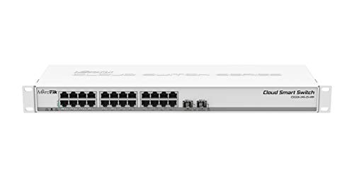 Product Cover Mikrotik CSS326-24G-2S+RM 24 port Gigabit Ethernet switch with two SFP+ ports