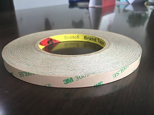 Product Cover 50 Meters 10MM Double Sided Tape Adhesive Stronger Stick for 5050 5630 SMD LED Strip Lights (10mm Tape Strong Adhesive)