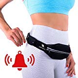Product Cover Running Belt (Standard Size) with Personal Alarm for Runners Safety Including Flexible and Stretchy Waist Pack for iPhone/Smartphone, Keys and Belongings (Patent Pending)