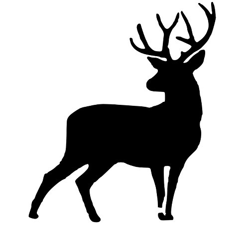 Product Cover Pack of 3 Full Buck Deer Stencils Made from 4 Ply Mat Board 11x14, 8x10, 5x7