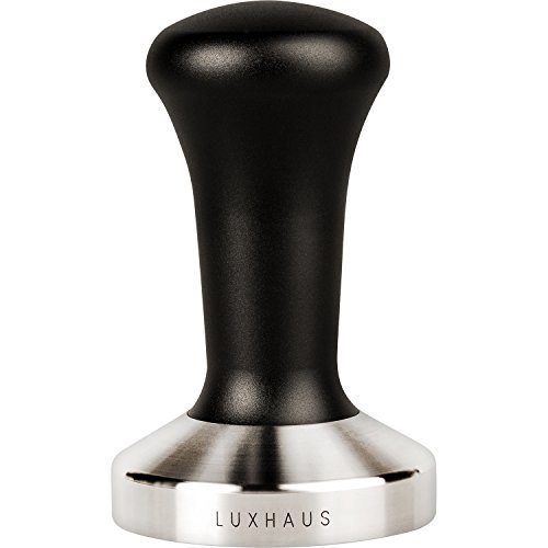 Product Cover LuxHaus 58mm Espresso Tamper - Premium Barista Coffee Tamper with 100% Flat Stainless Steel Base