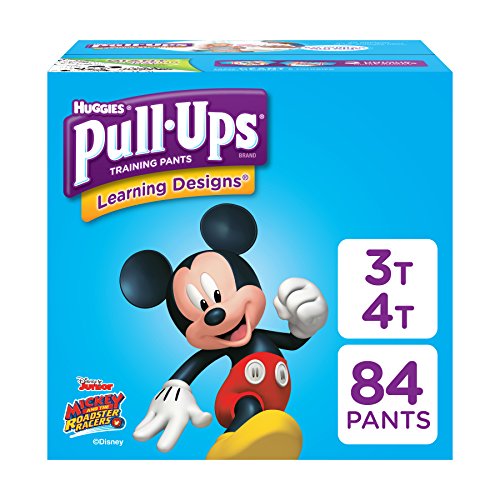 Product Cover Pull-Ups Learning Designs Potty Training Pants for Boys, 3T-4T (32-40 Pounds), 84 Count (Packaging May Vary)