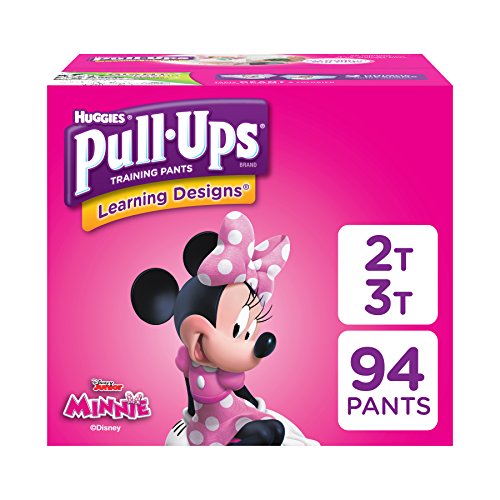 Product Cover Pull-Ups Learning Designs for Girls Potty Training Pants, 2T-3T  (18-34 Pound), 94 Count (Packaging May Vary)