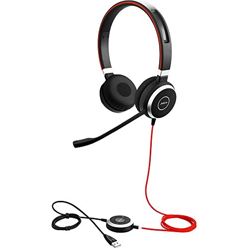 Product Cover Jabra Evolve 40 UC Stereo Wired Headset / Music Headphones (U.S. Retail Packaging)