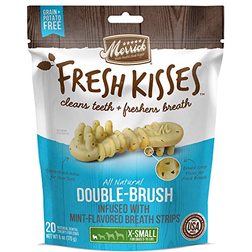 Product Cover Fresh Kisses Mint Breath Strips Extra Small Brush - Small Bag (20 Ct)