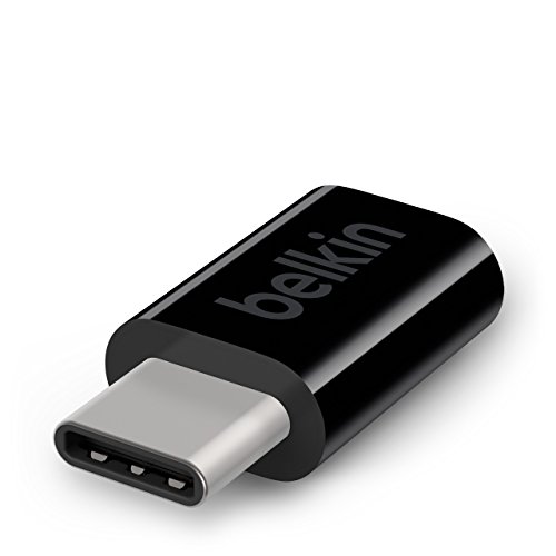 Product Cover Belkin F2CU058btBLK Micro-USB to USB-C Adapter, (USB-IF Certified) for All USB Type-C Devices, Black