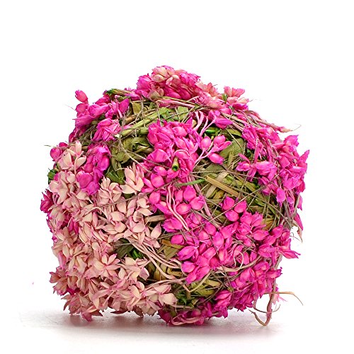 Product Cover Byher Natural Preserved Moss Hanging Ball Vase Bowl Filler for Garden, Wedding, Party Decoration (3.5