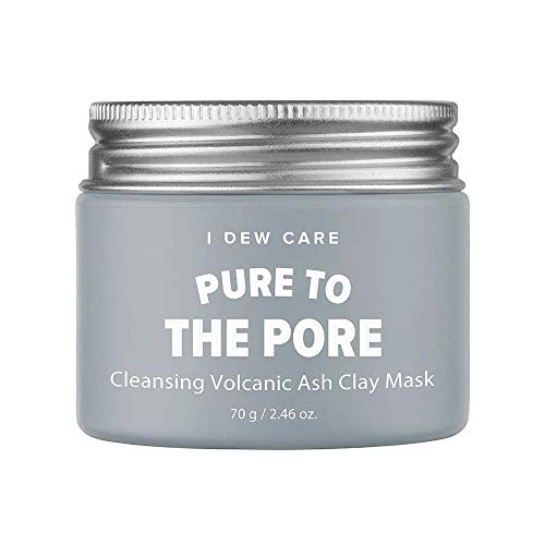 Product Cover I Dew Care Magic Clay Mud Mask #PURE TO THE PORE 2.46 Ounces, Pore cleansing jeju volcanic, Ash clay, Deeply cleanses pores, naturally dewy skin, Wash-off mud mask, Softens skin, Facial healing mask
