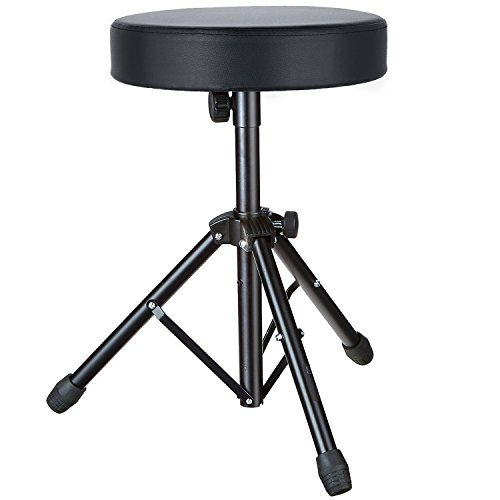 Product Cover Coocheer Drum Throne Rotatable Metal Drum Seat Professional Drum Stool for Kids&Adult
