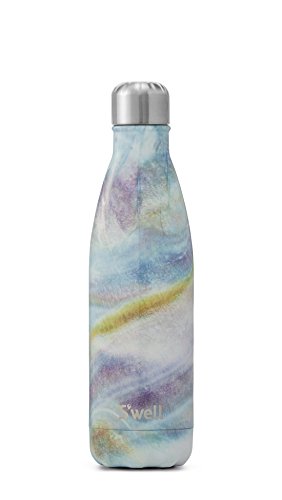 Product Cover S'well Vacuum Insulated Stainless Steel Water Bottle, 17 oz, Mother Of Pearl