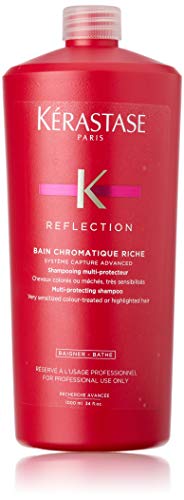 Product Cover Kerastase Reflection Bain Chromatique Riche Multi-Protecting Shampoo for Unisex, 34 Ounce