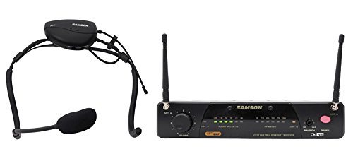 Product Cover Samson Wireless Aerobics Headset Microphone for Workout, Yoga, Spin, Fitness