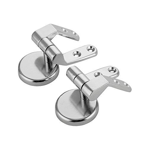 Product Cover Stainless Steel Toilet Seat Hinge Replacement Parts Mountings with Screws Bolts and Nuts