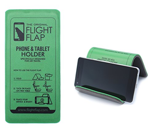 Product Cover Flight Flap Phone & Tablet Holder, Designed for Air Travel - Flying, Traveling, in-Flight Stand for iPhone, Android and Kindle Mobile Devices (Original)