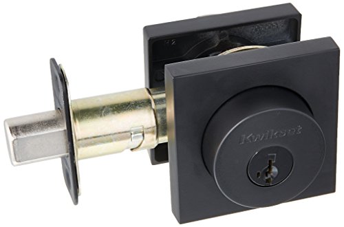 Product Cover Kwikset 158SQT-S Halifax Single Cylinder Deadbolt with Smartkey Technology, Iron Black