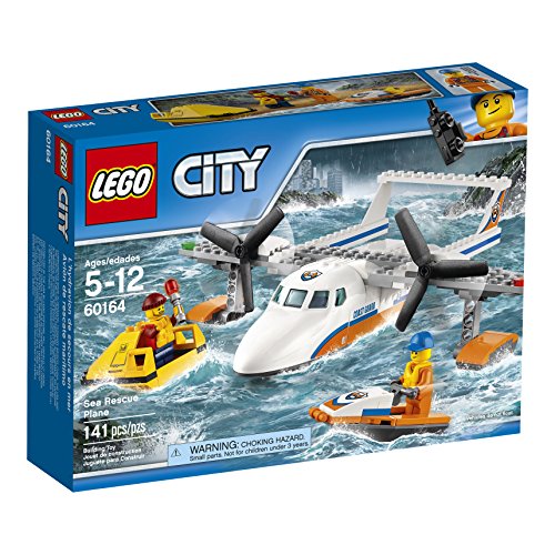 Product Cover LEGO City Coast Guard Sea Rescue Plane 60164 Building Kit (141 Piece)