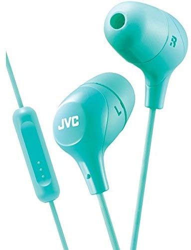Product Cover JVC Memory Foam Earbud Marshmallow Memory Foam Earbud with Mic Green (HAFX38MG)