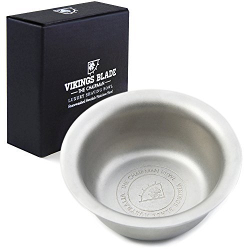 Product Cover VIKINGS BLADE The Chairman Luxury Shaving Bowl, Heavy Stainless Steel