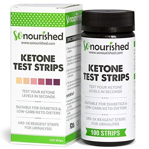 Product Cover Urine Ketone Strips - Ketosis Strips & Diabetic Test Strips. Ketosis Test with Keto Strips Kit Takes Only 15 Seconds! 100 Keto Sticks.
