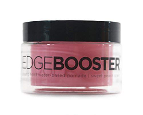 Product Cover Style Factor Edge Booster Strong Hold Water-Based Pomade 3.38oz - Sweet Peach Scent