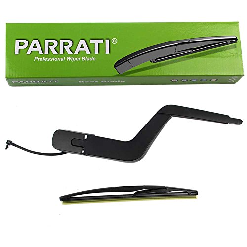 Product Cover PARRATI Factory Rear Wiper Arm Set for GMC Acadia, Saturn Outlook 2007-2012 - Back Windshield Wiper Arm Blade Set, OEM 15276248&15276259