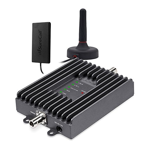 Product Cover SureCall Fusion2Go 2.0 In-Vehicle Cell Phone Signal Booster Kit for Car, Truck or SUV, All Carriers 3G/4G LTE