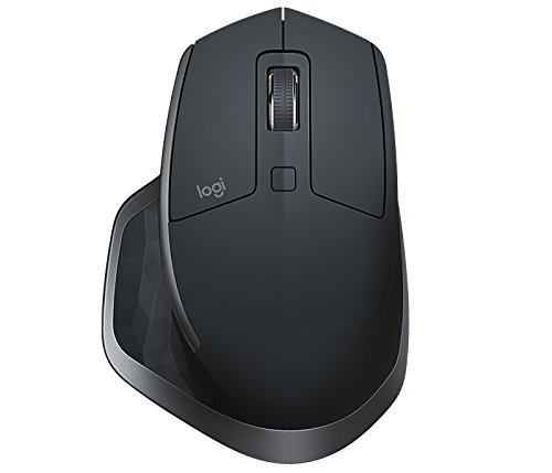 Product Cover Logitech MX Master 2S Wireless Mouse with Flow Cross-Computer Control and File Sharing for PC and Mac, Graphite