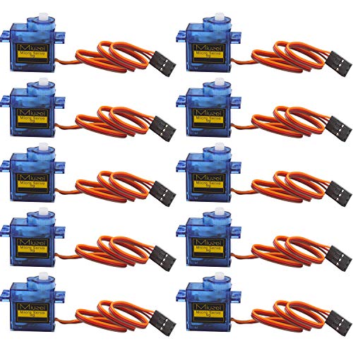 Product Cover Miuzei 10 pcs SG90 9G Servo Motor Kit for RC Robot Arm Helicopter Airplane Remote Control