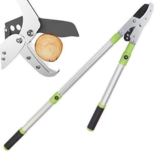 Product Cover KSEIBI 252606 Anvil Lopper with Telescoping Aluminium Light-weight Handle, Tree Trimmer, Branch Cutter, Loppers, Pruning Shears, Garden Pruners Up to 2 Inch Cutting Capacity, 28 ~ 40 Inch
