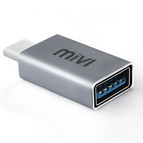 Product Cover Mivi OAC2A Type-C to USB A Female OTG Adapter - (Grey)