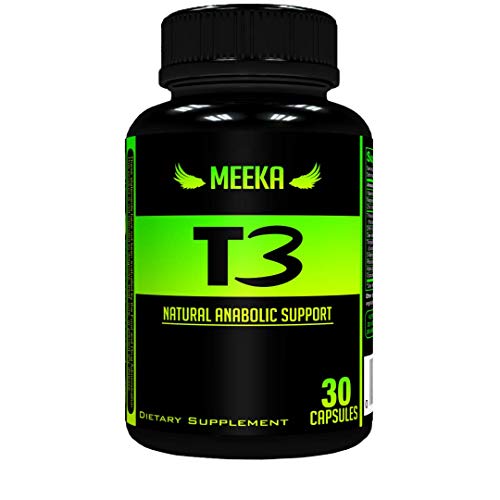 Product Cover Meeka Nutrition - All Natural Testosterone Booster - Naturally Supports Testosterone, Strength, Size, Energy, and Lean Muscle Mass. DHEA, Vitamin B-6, Zinc, Tribulus & More.