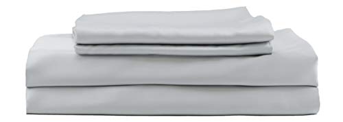 Product Cover Hotel Sheets Direct 100% Bamboo Bed Sheet Set (Queen, Grey)