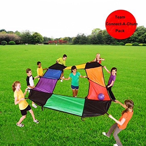 Product Cover KINDEN Parachutes Sports - Team Building Activity PE & Recreation Youth Character Development Toy for Kids and Adults