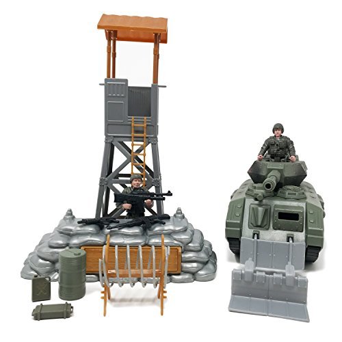 Product Cover BOLEY Defender Army Tank Play Set - Toy Tank and US Army toy Accessories Set