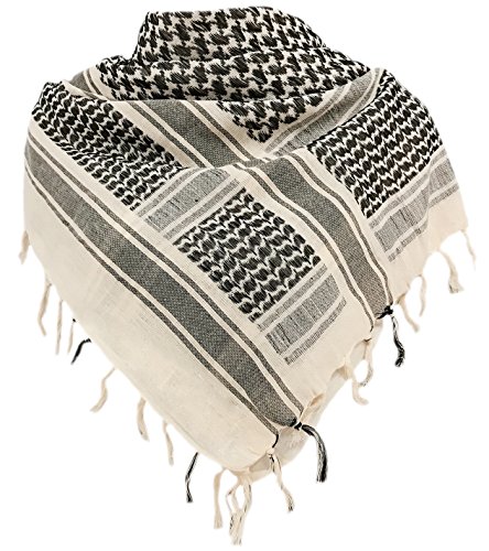 Product Cover Military Shemagh Tactical Desert 100% Cotton Keffiyeh Scarf Wrap