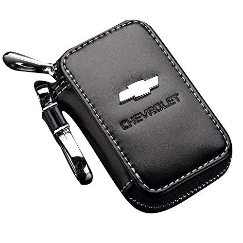 Product Cover Wall Stickz Bearfire Leather Car Key Case Remote Control Package Auto Key Chains (fit Chevrolet)
