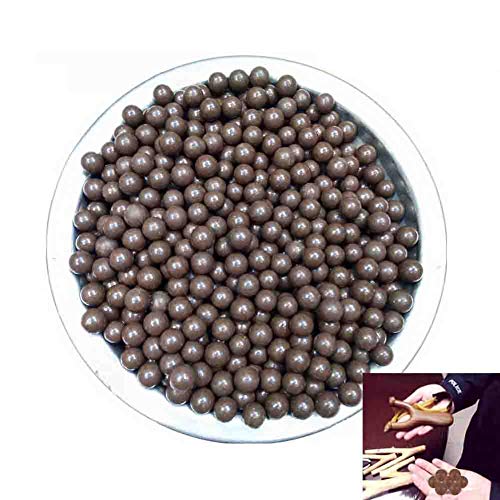 Product Cover NIDAYE Biodegradable Slingshot Ammo Balls - 1000pcs 3/8 Inch (About 9mm) Hard Clay Slingshot