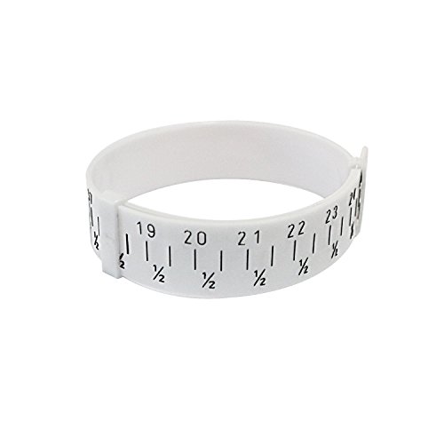 Product Cover NIUPIKA Plastic Wrist Sizer Bracelet Bangle Gauge Sizer Jewelry Wrist Size Measure Tool