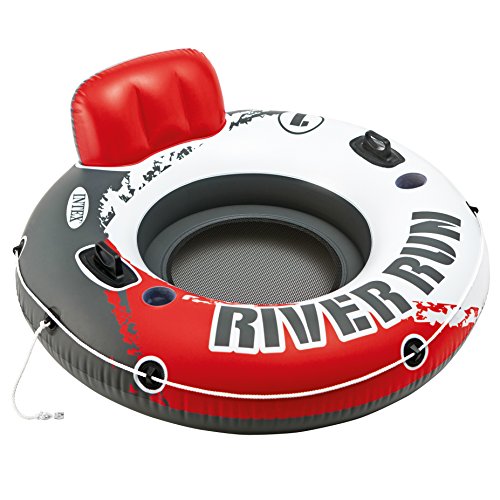 Product Cover Intex Red River Run 1 Fire Edition Sport Lounge, Inflatable Water Float, 53
