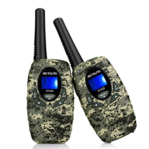 Product Cover Retevis RT628 VOX UHF Portable 22 Channel FRS Kids Walkie Talkies (Camouflage)