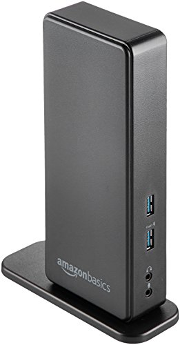 Product Cover AmazonBasics USB 3.0 Universal Laptop Dual Monitor Docking Station