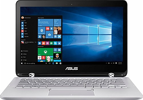 Product Cover 2017 ASUS 13.3-inch Full HD Touchscreen 2-in-1 Laptop PC, 7th Intel Core i5-7200U up to 3.1GHz, 6GB RAM, 1TB HDD, Wifi 802.11ac, USB 3.0, Bluetooth 4.0, Windows 10 home (Silver)