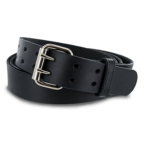 Product Cover Hanks Legend - Men's Double Prong Leather Belt - Heavy Duty Belts - USA Made - 100 Year Warranty